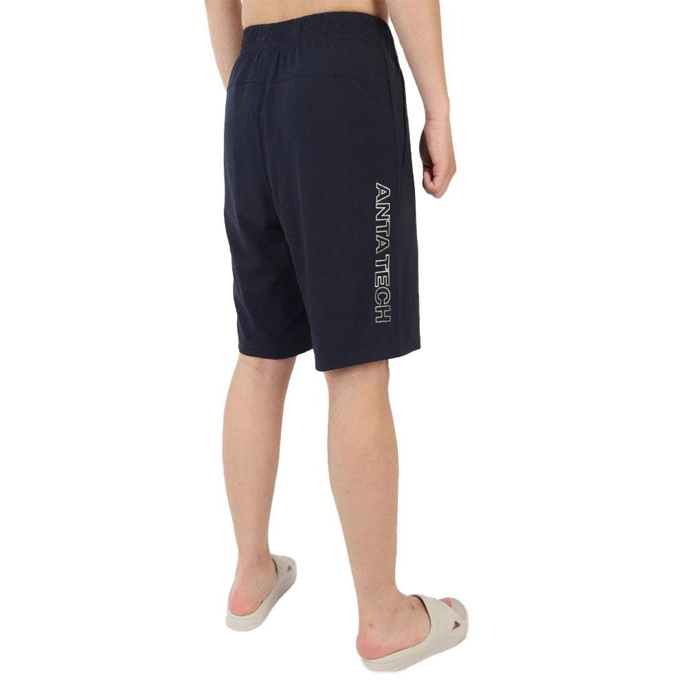 Anta Knit Half Pants For Men, Blue