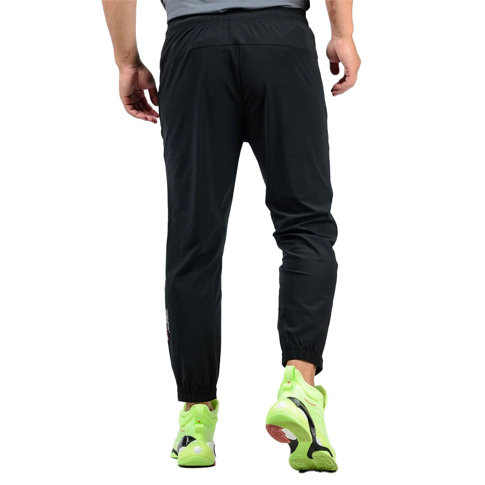 Anta Fitness Pants For Men, Basic Black