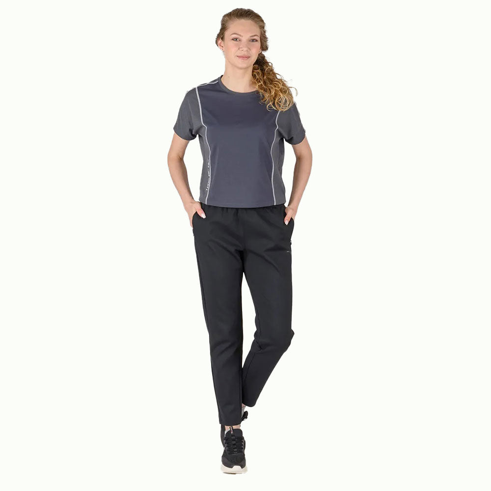 Anta Knit Track Pants For Women, Black