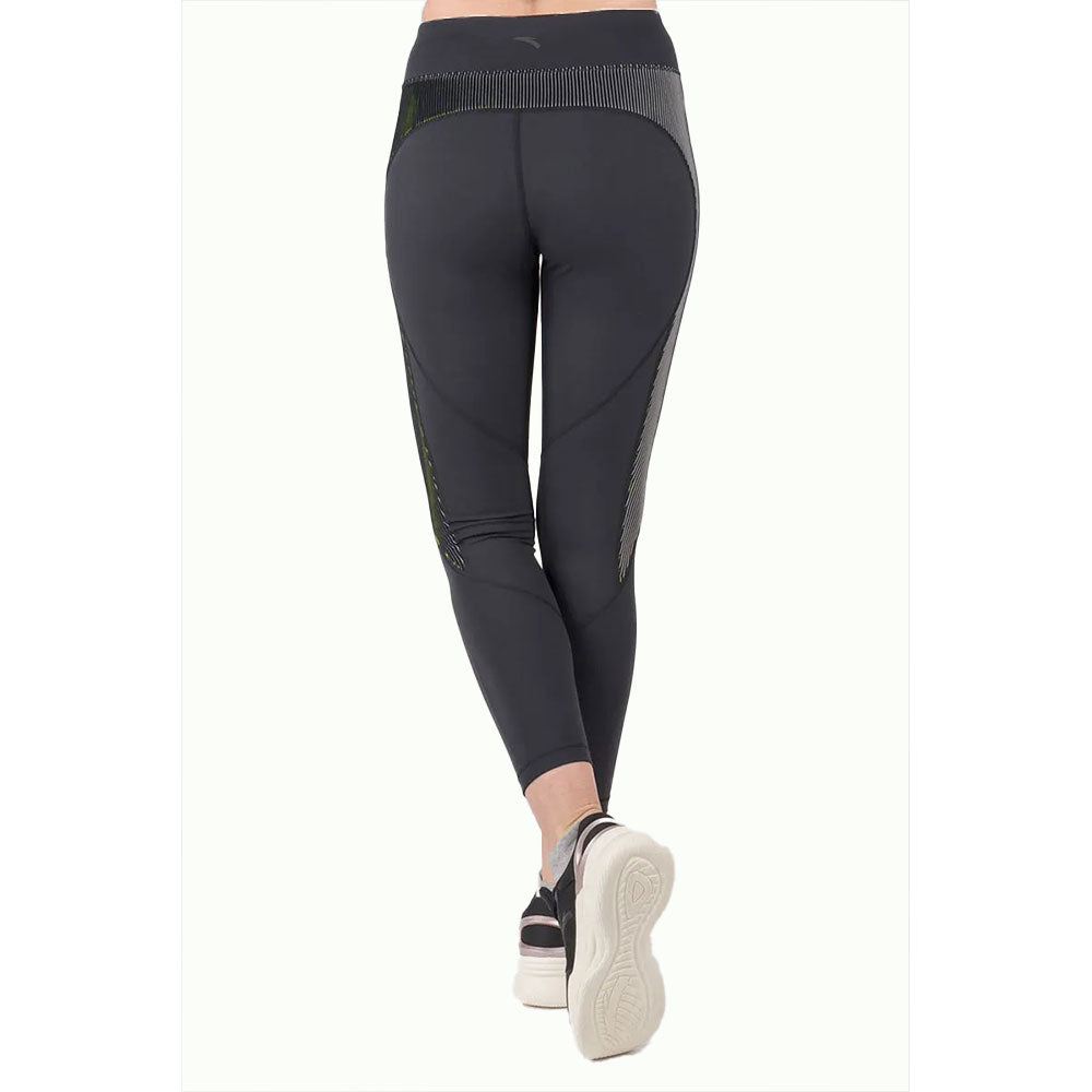 Anta Tight Ankle Elastic Leggings For Women, Black