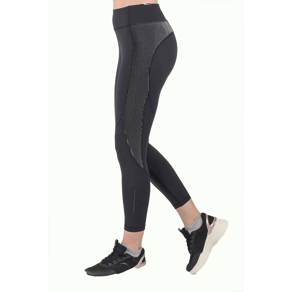 Anta Tight Ankle Elastic Leggings For Women, Black