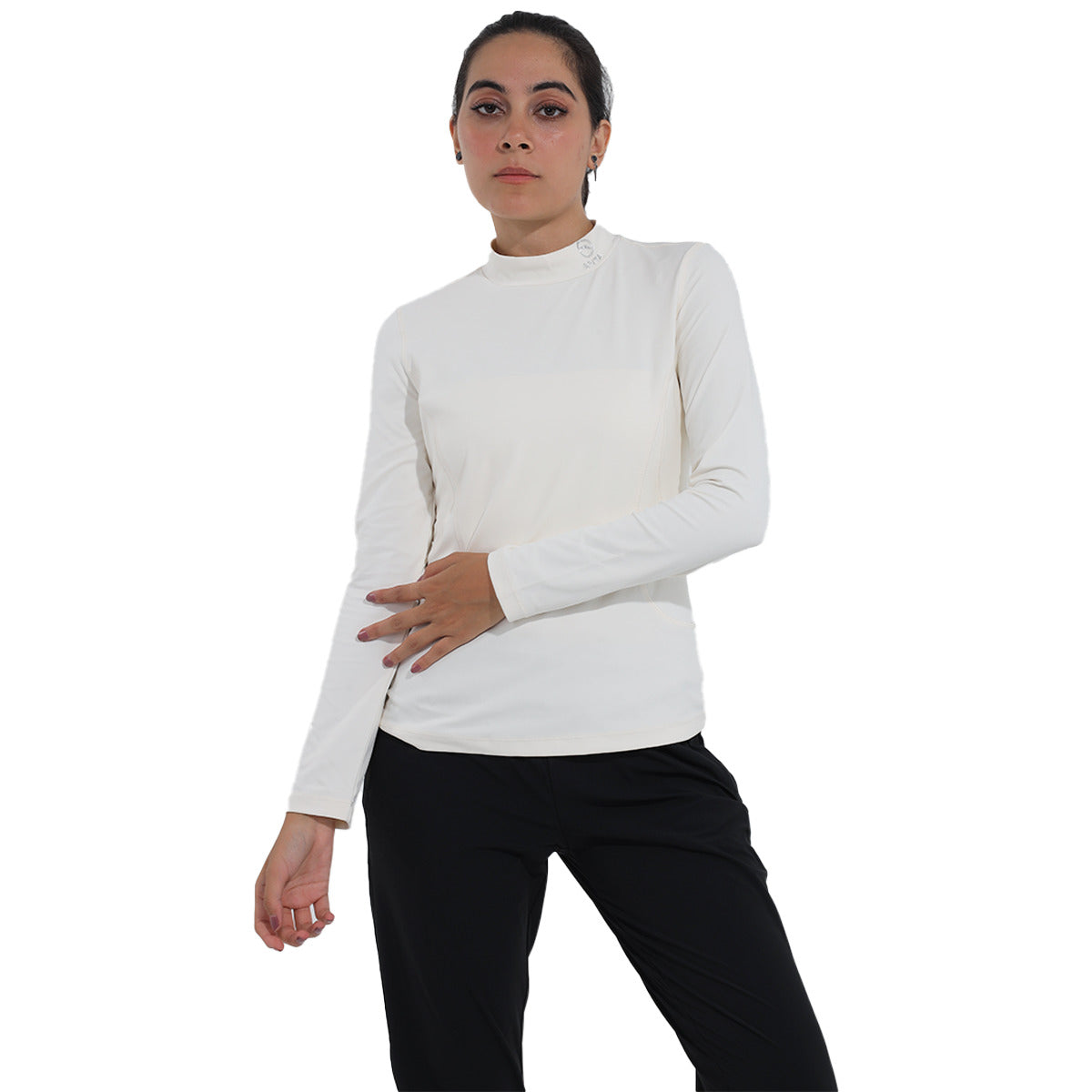 Anta Cross-Training Cotton T-Shirt For Women, White
