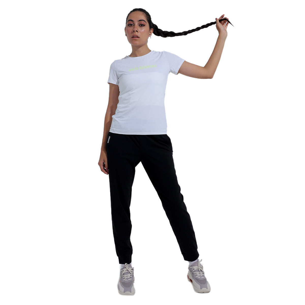 Anta Sports T-Shirt For Women, White