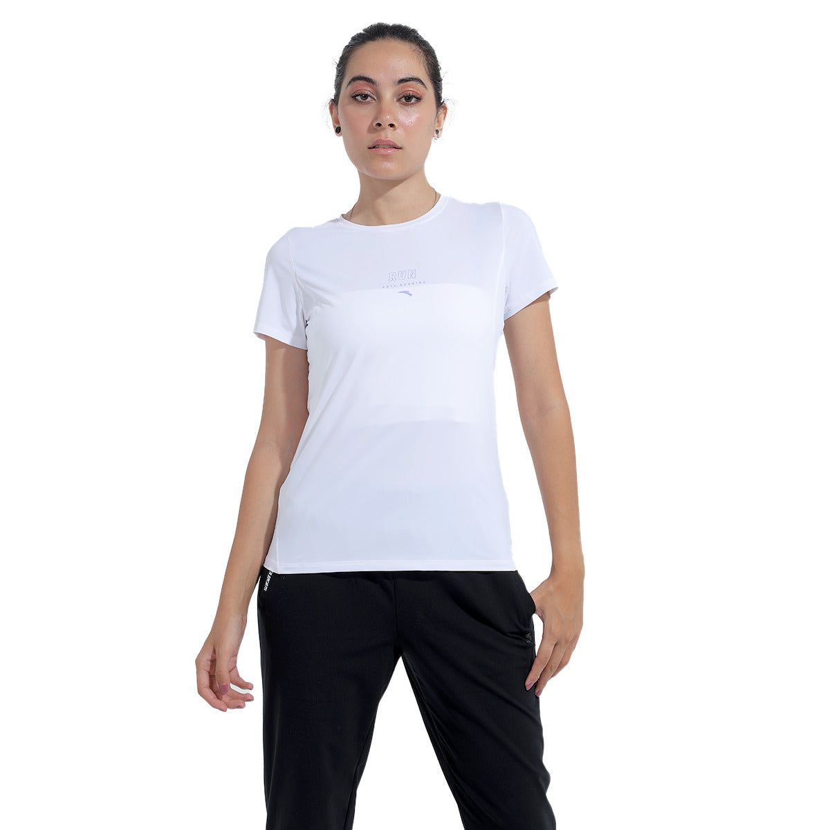 Anta Sports T-Shirt For Women, White