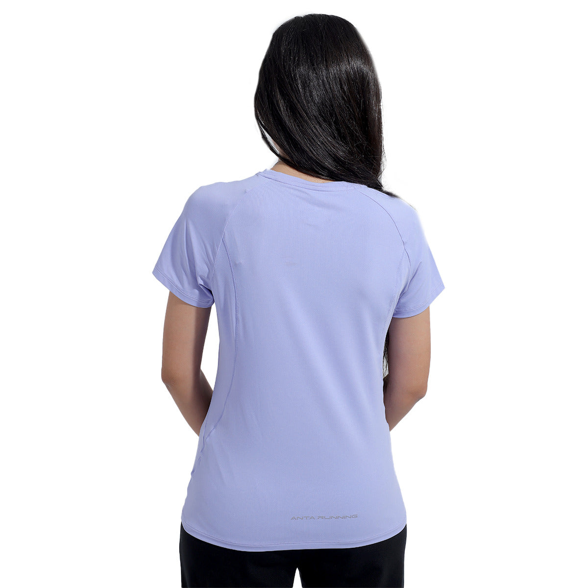 Anta Sports T-Shirt For Women, Light Blue