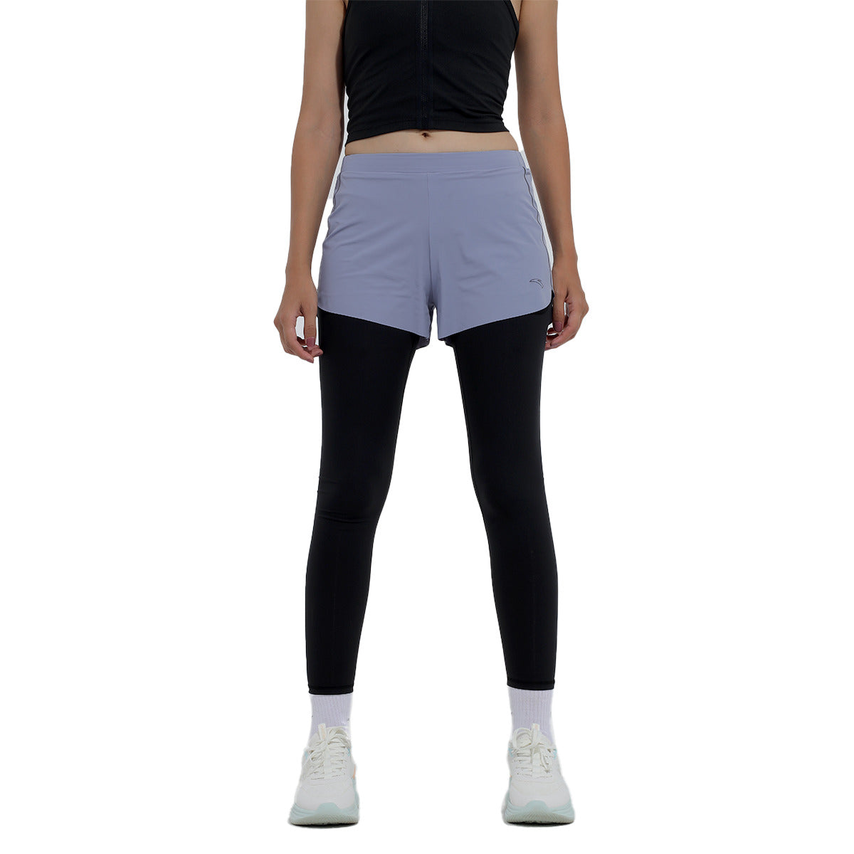 Anta Elastic Legging For Women, Black