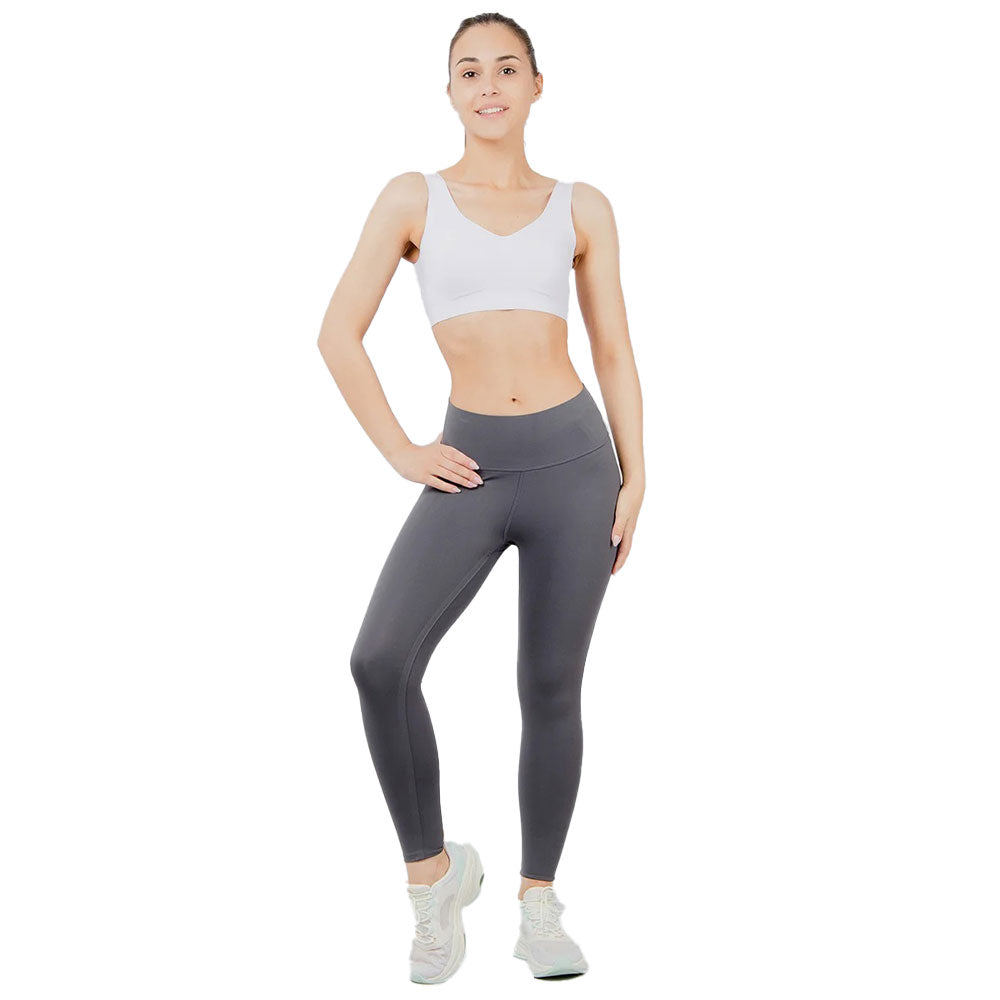 Anta Sports Bra For Women, Light Grey