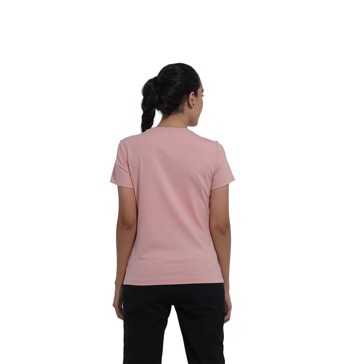 Anta SS Tee Cross Training T-Shirt For Women, Pink White