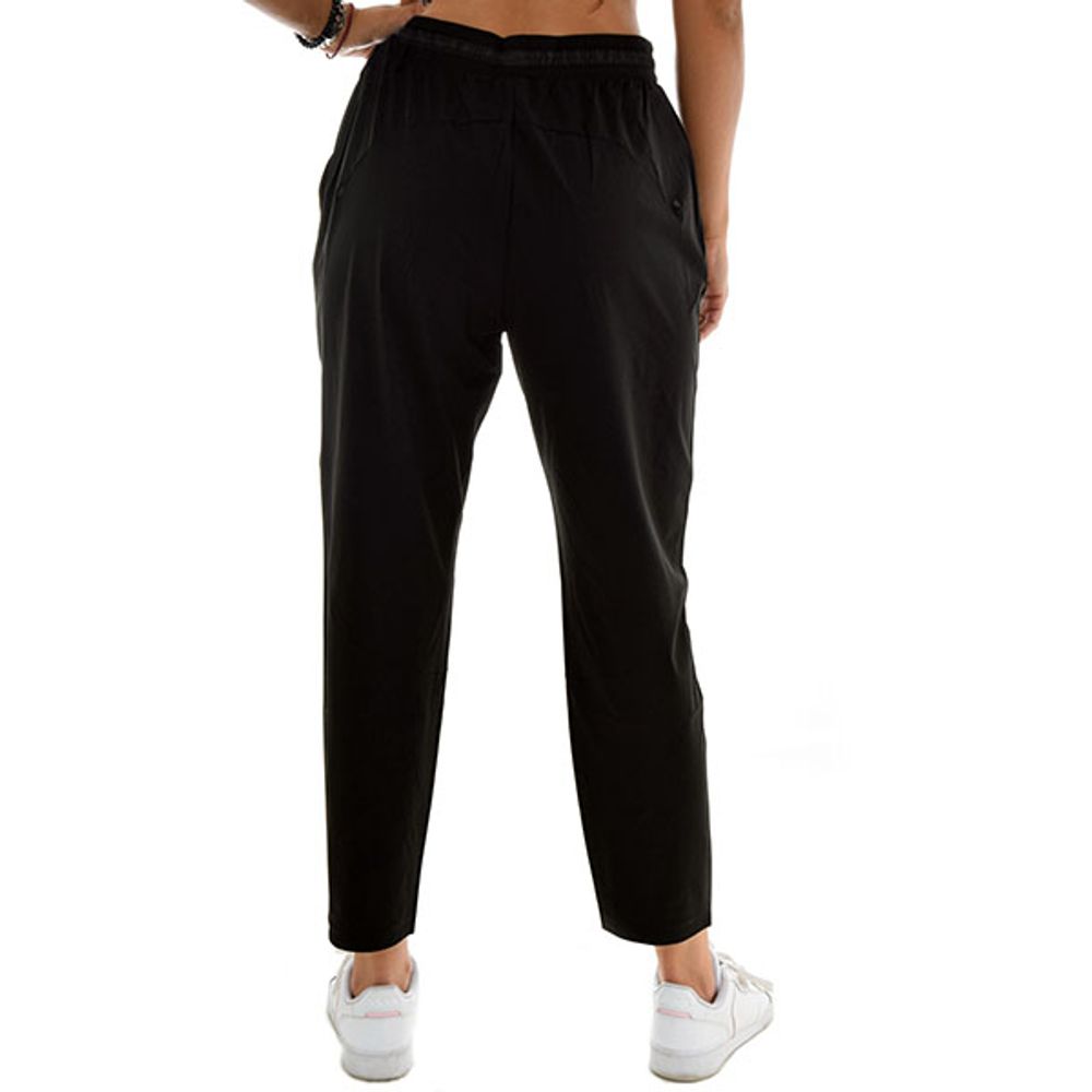 Anta Knit Ankle Pants For Women, Black