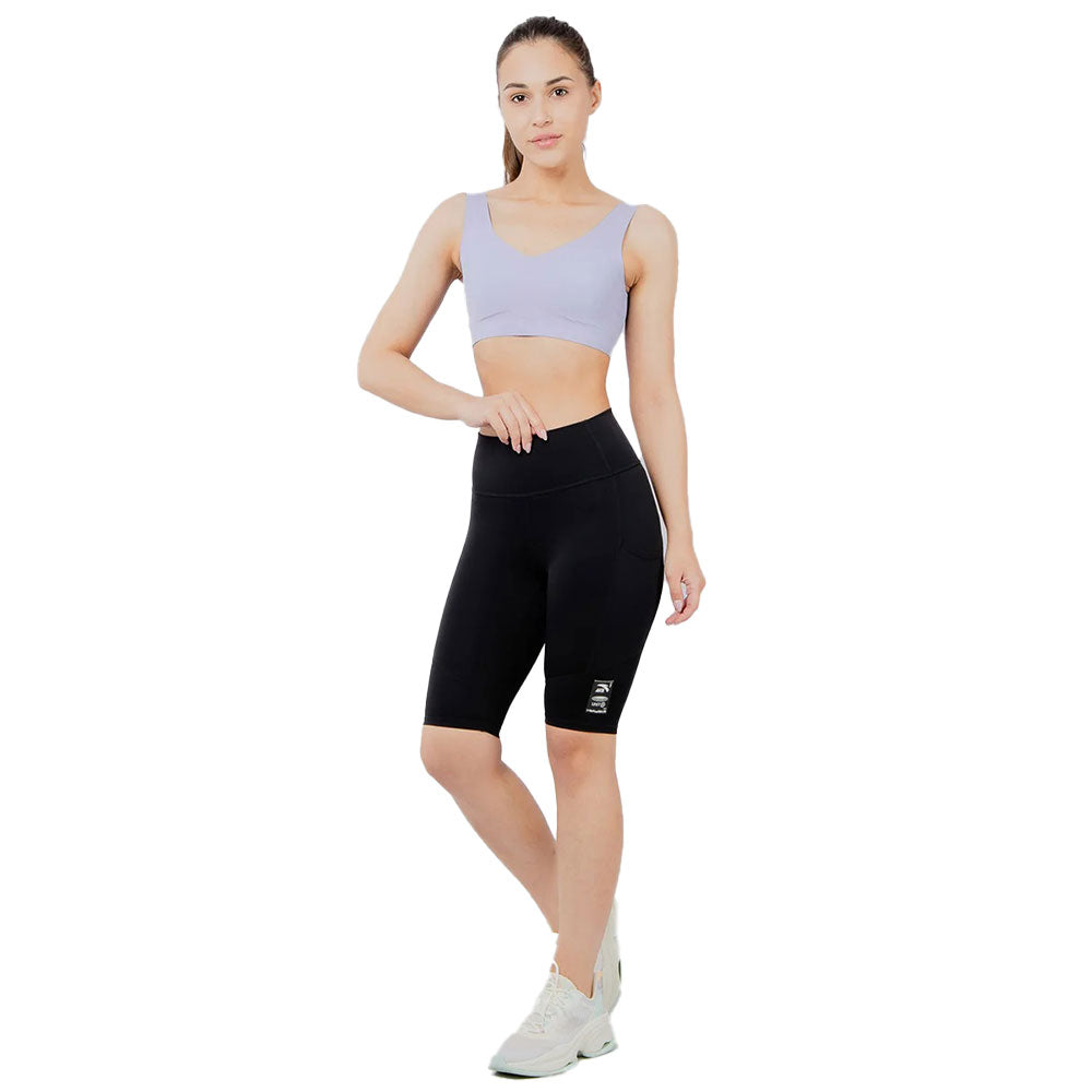 Anta Tight Half Pants For Women, Black