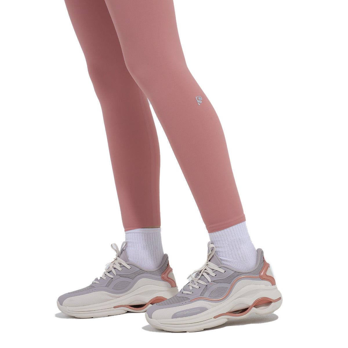 Anta Tight Ankle Leggings For Women, Pink
