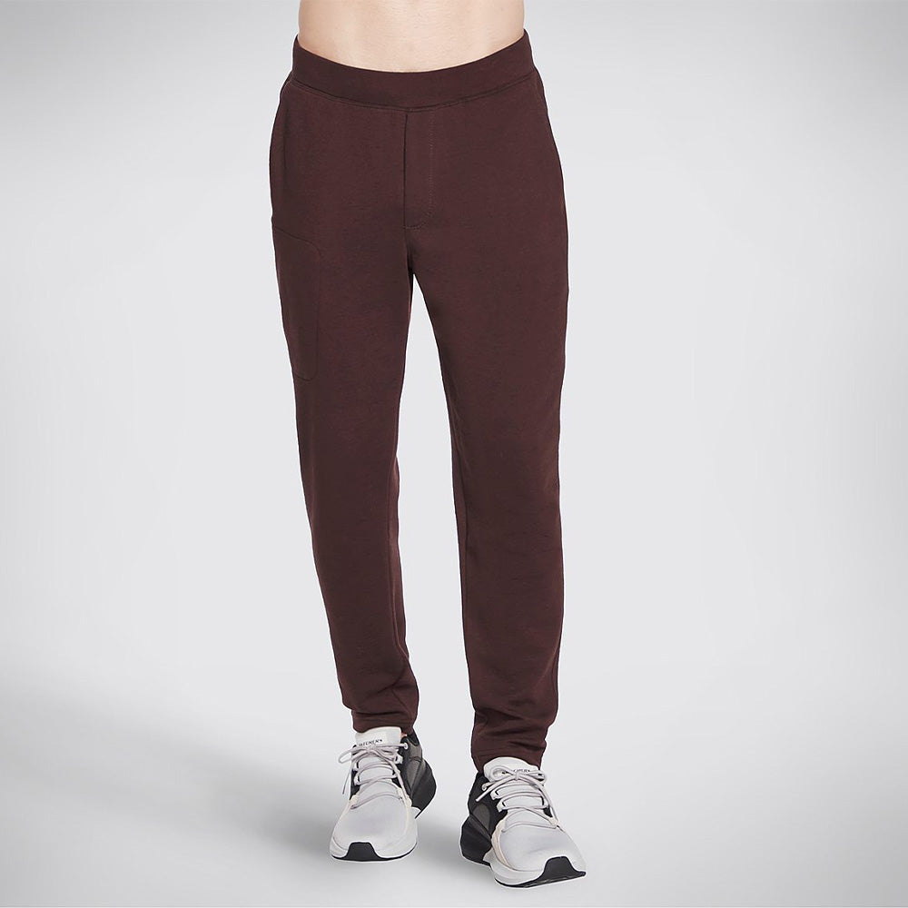 Skechers Lifestyle Pants For Men, Burgundy