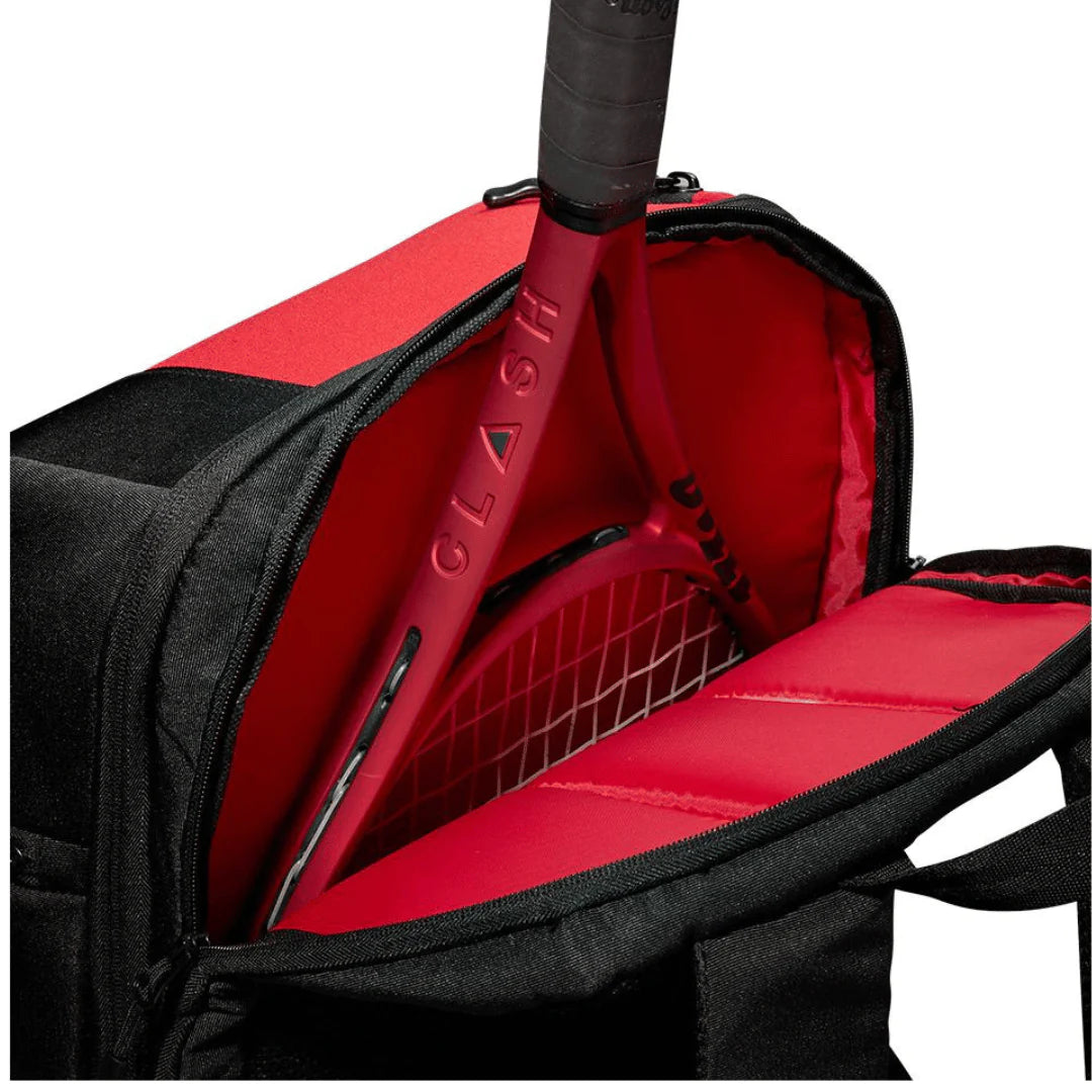 Wilson Super Tour Backpack Clash V2.0
Black-Red