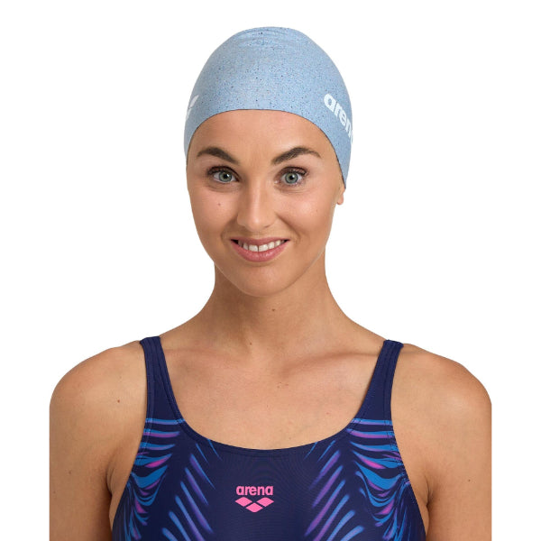 Arena Silicone Cap Bonnet, Grey_Multi