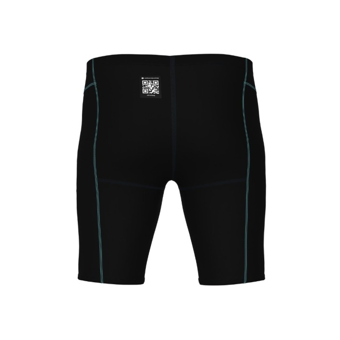 Arena Powerskin Impulso Jammer Short For Men, Black Teal