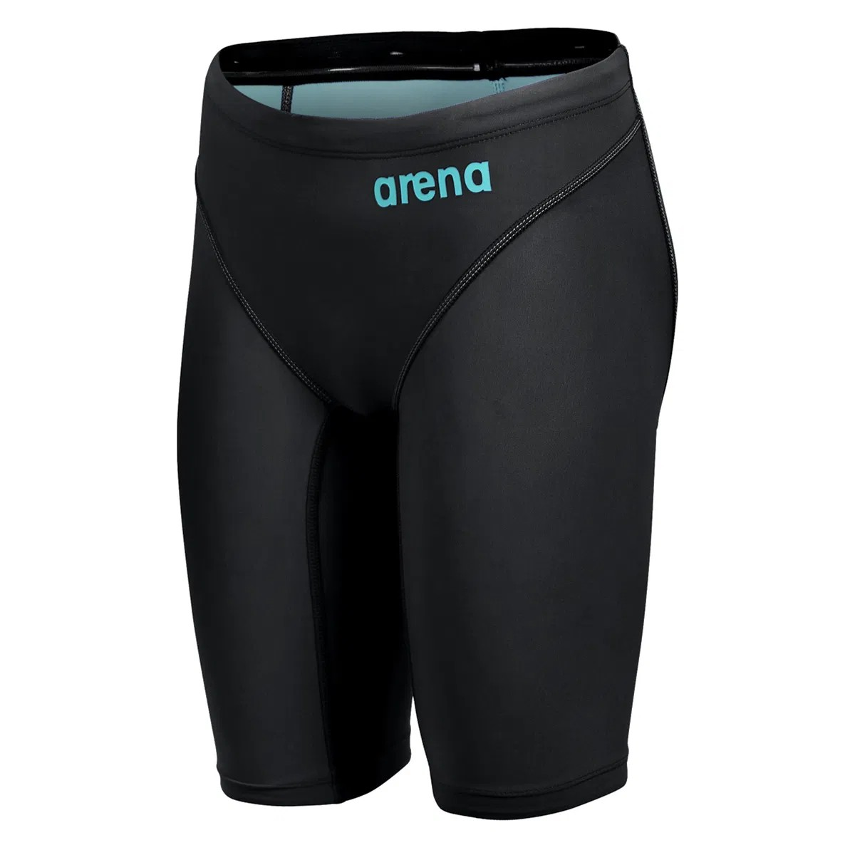 Arena Powerskin Impulso Jammer Jr Short For Boys, Black Teal