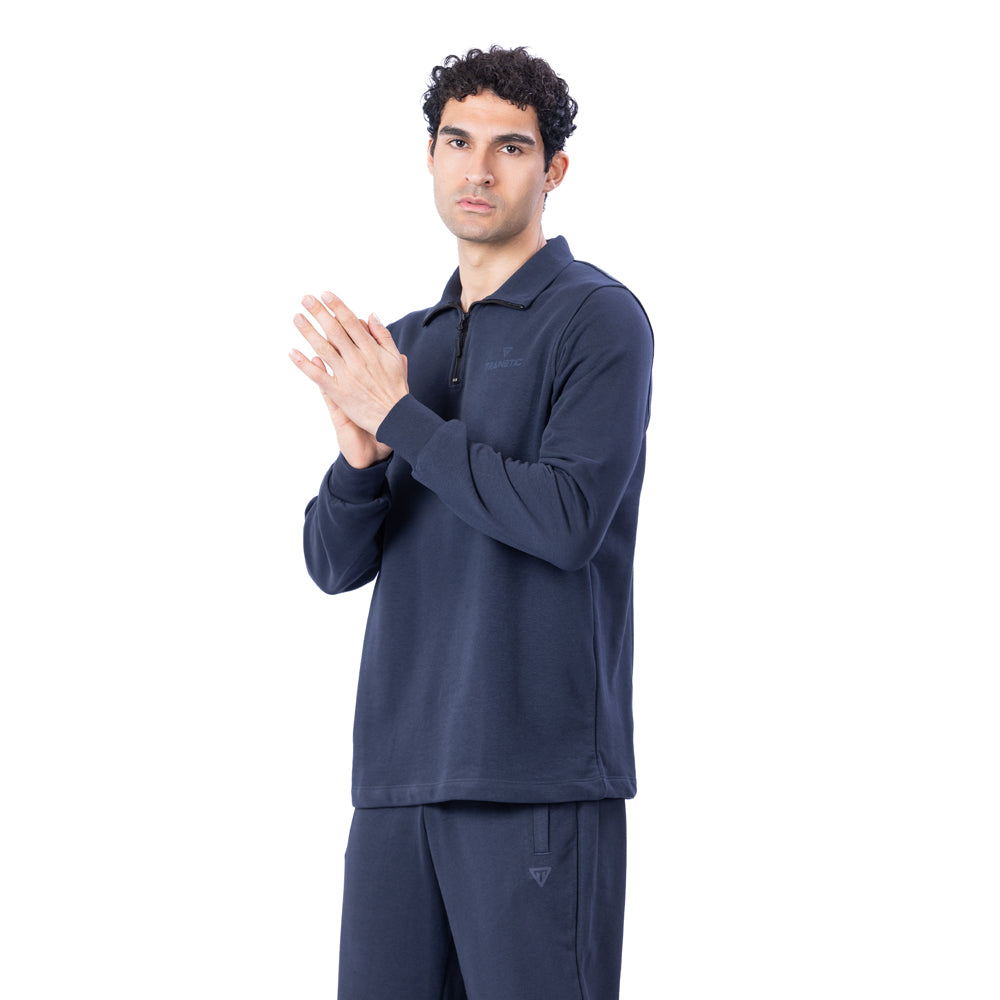 Trainetic Lifestyle Sweatshirt For Men, Navy