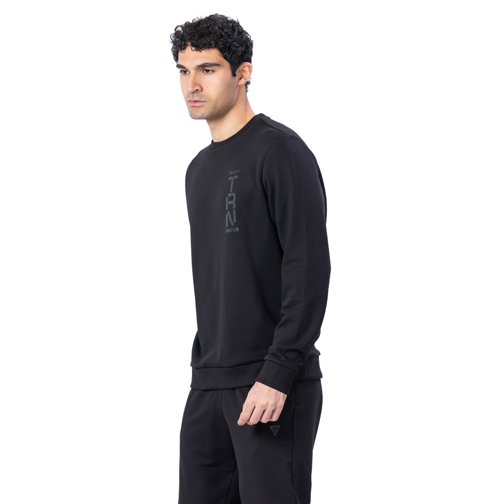 سويت شيرت رجالي من ترينيتيك لايف ستايل، أسود