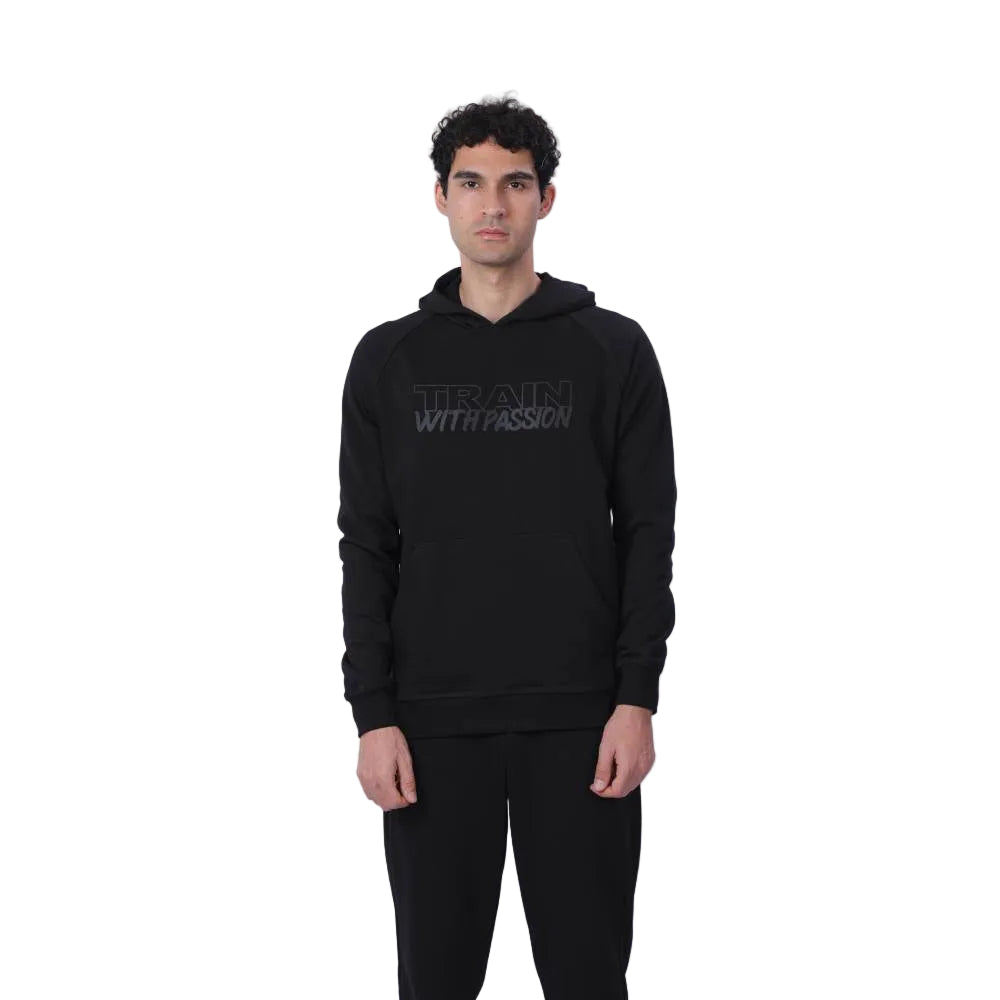 Trainetic Hooded Lifestyle Sweatshirt For Men, Black