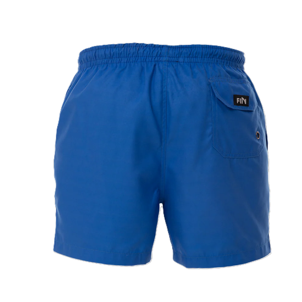 Fin Swimming Shorts For Men, Basic Blue