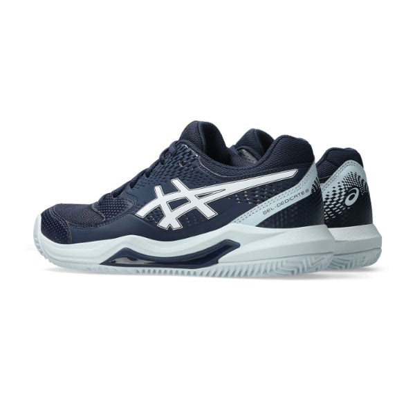 Asics Gel-Dedicate 8 Clay Tennis Shoes For Women, Midnight&White