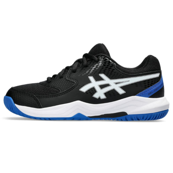 Asics Gel-Dedicate 8 Gs Tennis Shoes For Boys, Black&Tuna Blue