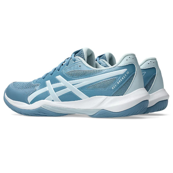 Asics Gel-Rocket 12 Indoor Shoes For Men, Saba Blue&Cool Grey