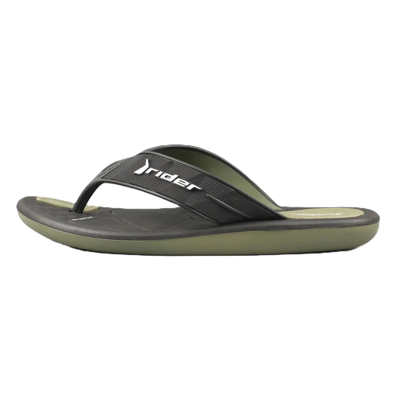 Rider R Line Plus Ii Slipper For Men, Green&Black