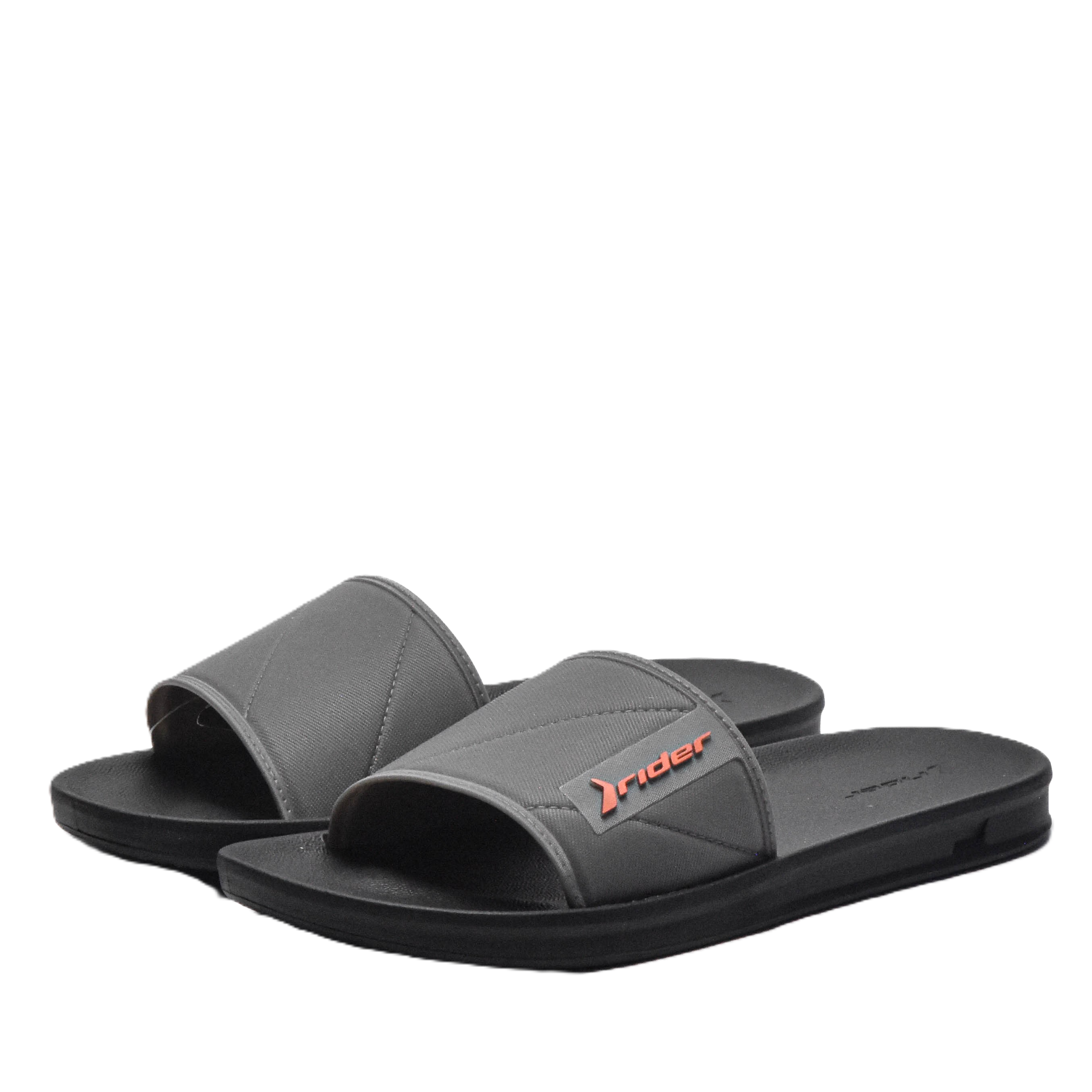 Rider Street Slide Ad Slipper For Men, Black&Orange
