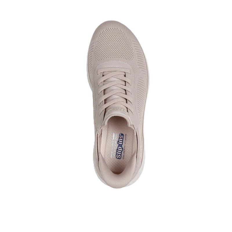 Skechers Bobs Squad Chaos Lifestyle Shoes For Women, Natural Gold