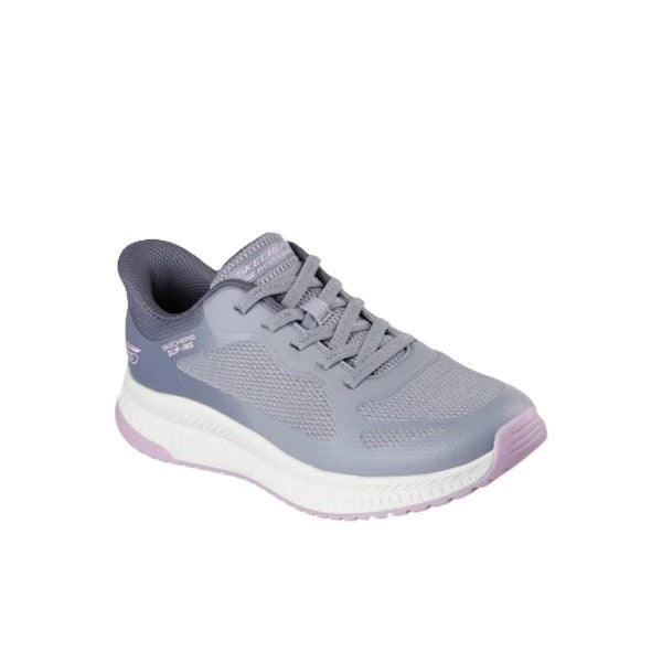 Skechers Bobs Squad 4 Lifestyle Shoes For Women, Gray Multi
