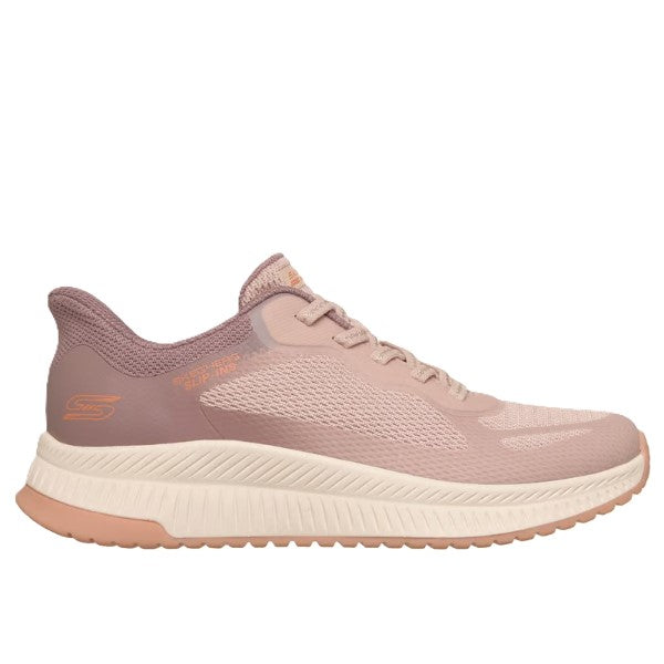 Skechers Bobs Squad 4 Lifestyle Shoes For Women, Pink Multi