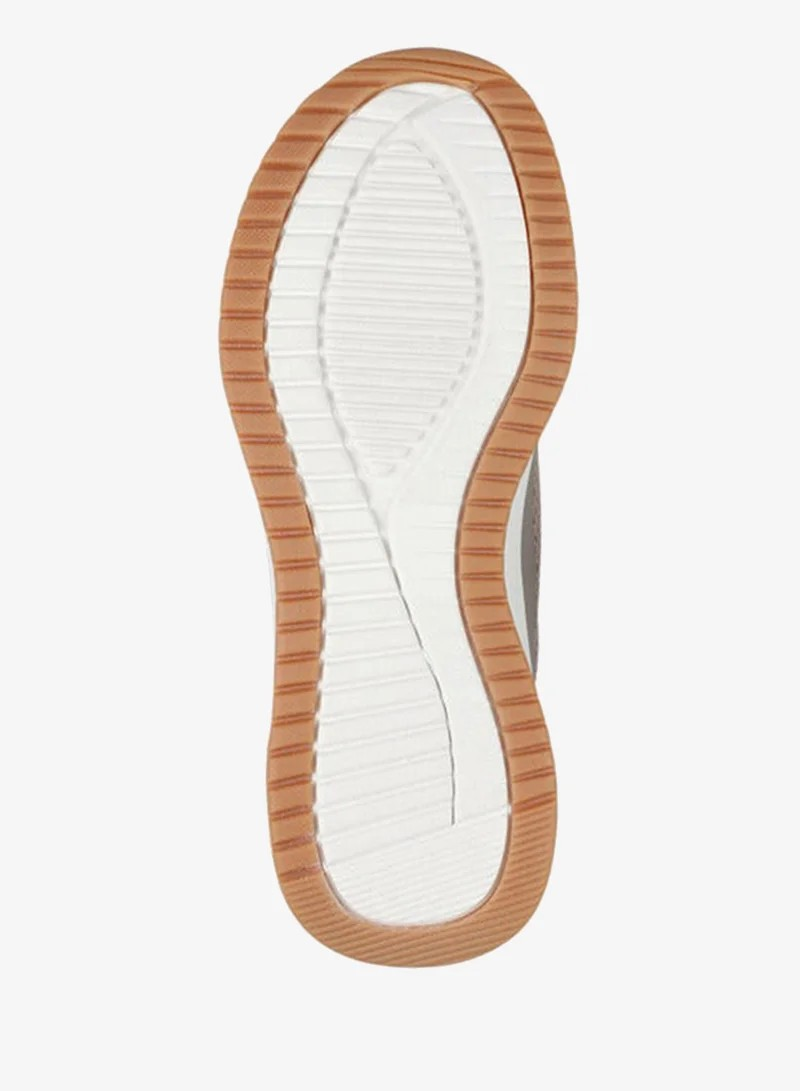 حذاء رياضي نسائي من سكيتشرز بوبس سكواد 4، لون بيج