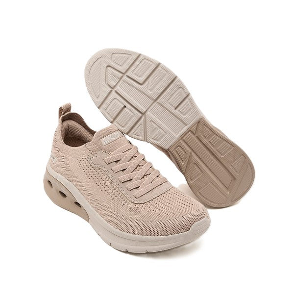 Skechers Bobs Arc Waves 2.0 Running Shoes For Women, Taupe