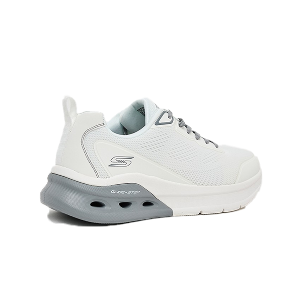 Skechers Bobs Arc Waves 2.0 Running Shoes For Men, White&Gray