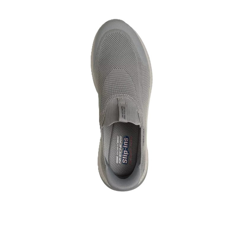 Skechers Bobs Squad 4 Lifestyle Shoes For Men, Light Grey
