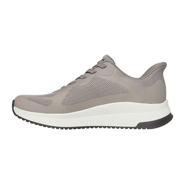 Skechers Bobs Squad 4 Running Shoes For Men, Dark Taupe