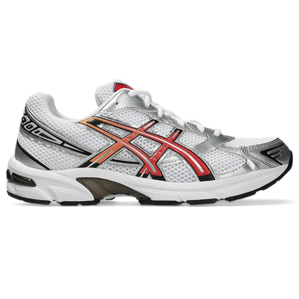 Asics Gel-1130 Sports Lifestyle Shoes For Men, White&Red Snapper