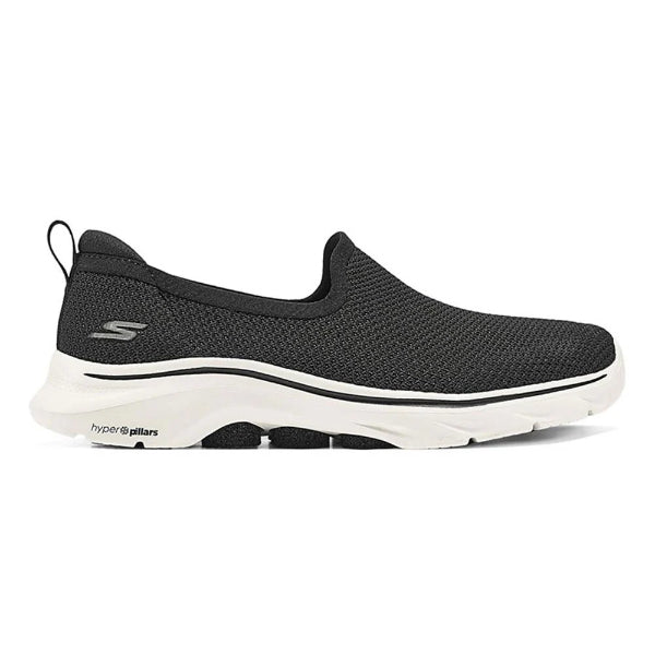 Skechers Go Walk 7 Walking Shoes For Women, Black White