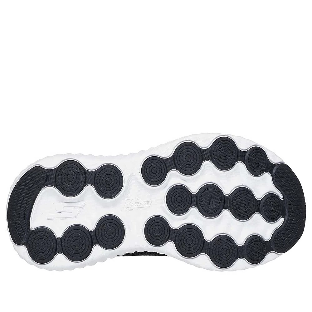 أحذية سكيتشرز جو رن ناو للجري للنساء، أسود وأبيض