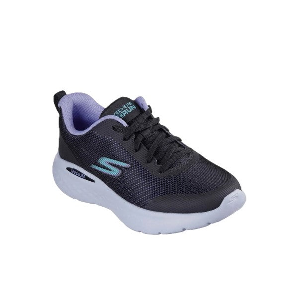 Skechers Go Run Lite Running Shoes For Women, Black Lavender