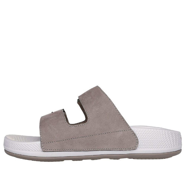 Skechers Hyper Slide Flip Flops For Women, Dark Taupe
