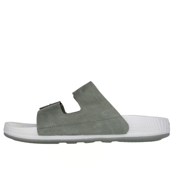 Skechers Hyper Slide Flip Flops For Women, Olive