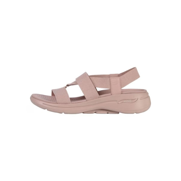 Skechers Go Walk Arch Fit Sandal  For Women, Blush Satin