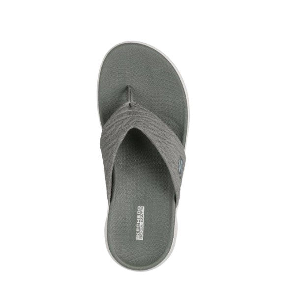 Skechers Go Walk Flex Sandal Walking Shoes For Women, Olive
