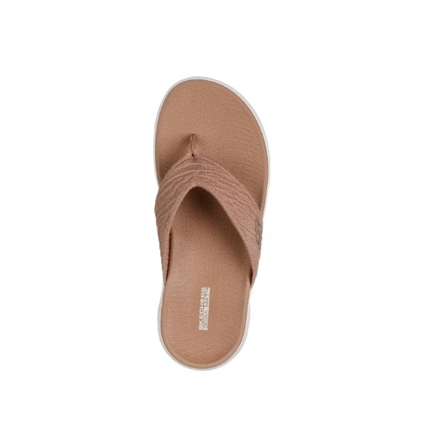 Skechers Go Walk Flex Sandal Walking Shoes For Women, Tan
