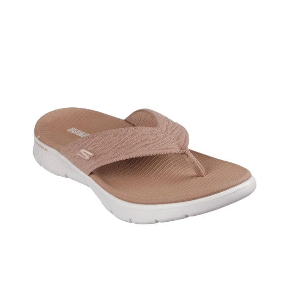 Skechers Go Walk Flex Sandal Walking Shoes For Women, Tan