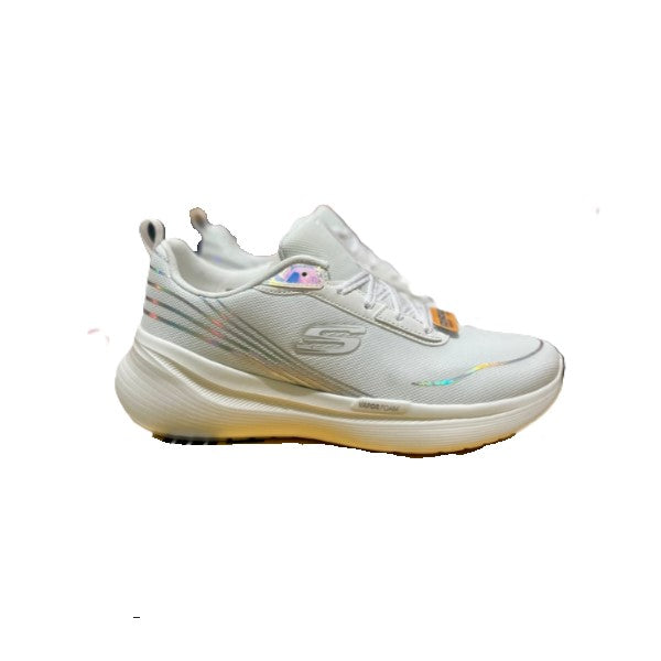 Skechers Vapor Plus Running Shoes For Women, White Multi