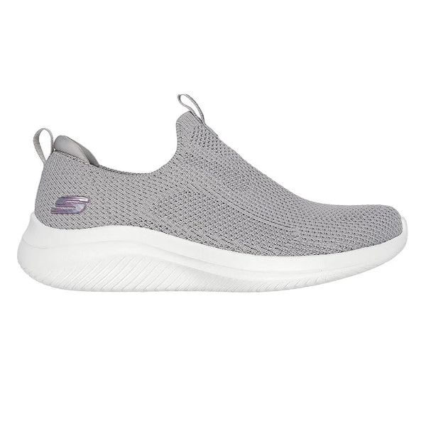 Skechers Ultra Flex 3.0 Lifestyle Shoes For Women, Gray
