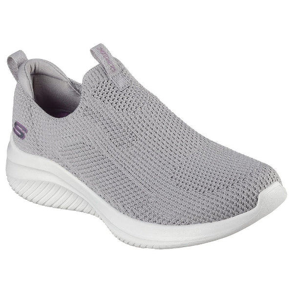 Skechers Ultra Flex 3.0 Lifestyle Shoes For Women, Gray